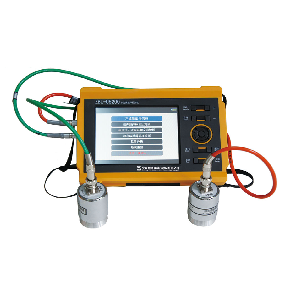 Concrete ultrasonic testing instrument used for inspection and maintenance service