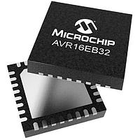 Microchip Technology AVR16EB32-I/RXB Microcontrollers 16KB RWW,2KB RAM,32p,20MHz,12-bit ADC,PGA,UART,SPI,I2C,2xTCB,TCEX,TCF,WEX