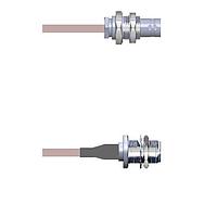 Amphenol Custom Cable Q-07021000R011i RF Cable Assemblies BNC-SJB/N-SJB G316D 11I