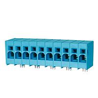 Same Sky (formerly CUI Devices) TBL008-1000-10BE Fixed Terminal Blocks Terminal block, screwless, 10.0, Horizontal, 10, Blue
