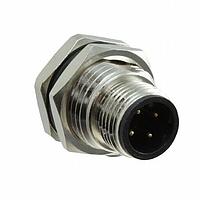 NorComp 860-005-11SR004 Circular Metric Connectors M12 5P A-CD ML VERT PNL SS SHL, SS NUT