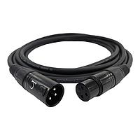 Io Audio Technologies IO-XLR3-10-E Audio Cable Performance 3-Pin XLR Cable, Shielded, Female to Male, 10 Foot