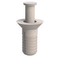 Essentra Components 61APF25075 Anchor Anchor Rivet, Plastic Pin, .250 Hole, .750 Length