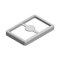 Masach Tech MS345-10F-NS EMI/RFI Shield Frame, Two-Piece 34.5 x 23.3 x 3.5mm Two-piece Drawn-Seamless RF Shield/EMI Shield FRAME (Nickel-Silver)