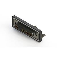 EDAC 630W9W4-240-4NB Mixed Contact D-Sub Connectors Right-angle Waterproof Power Combo D-Sub Connector