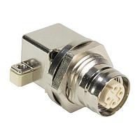 HARTING 21033814437 Right Angle M12 PCB FML D-CODED ANGLED IP67