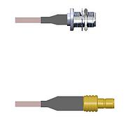 Amphenol Custom Cable Q-2103N000R006i RF Cable Assemblies N-SJB/SMB-SJ G316D 6I