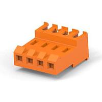 AMP Connectors - TE Connectivity 3-641168-4 Receptacle Assembly 04P MTA156 ASY 18AWG ORA LF