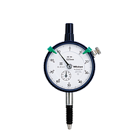 MITUTOYO 2046SB-60 Dial Indicator (10mm, 0,01mm, IP64, Flat Back)