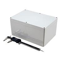 Hammond Manufacturing 1554VBGY Enclosures General Enclosure - Grey/Grey Lid - 9.4 x 6.3 x 4.7in - ABS - N4X