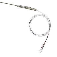 OMEGA PR-16-2-100-1/16-6-E-MTP Small Diameter RTD Probes (3-Prong Miniature Male Thermocouple Connector, 600 °C, Class A)
