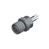 Amphenol CONEC 43-01378 M12 Female Socket SAL-12-FKD4-0.05