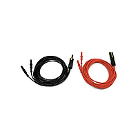 HT KITPVMC415O Set Of 2 Adapters With Compatible MC4 (2x 4mm male banana plugs, 3m)