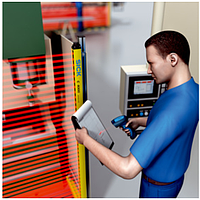 Read barcodes using the handheld reader