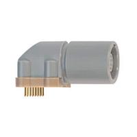 REDEL PPG.M0.8GG.N Connectors LRR KeyG ELBOW 8C GRAY PSU PCB