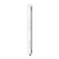 Banner Engineering WLS27XGB-285DSQ LED Lighting Bars WLS27 Dual Color Light Strip; Length: 285 mm; Voltage: 12-30 V dc; Environmental Rating: IP67/IP69K; Colors: Green (100%) Blue (100%); 4-pin M12 Integral QD
