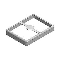Masach Tech MS511-20F-NS EMI/RFI Shield Frame, Two-Piece 51.1 x 38.4 x 6.5mm Two-piece Drawn-Seamless RF Shield/EMI Shield FRAME (Nickel-Silver)