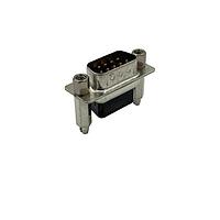 Adam Tech DE09-PE-1-JS Plug CONN D-SUB PLUG 9POS VERT SLDR