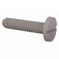 Essentra Components 010256B037 Machine Screw Binder Slotted Screw, #2-56 Thread,  3/8 in Lg