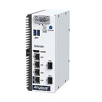 HMS Networks ABD6024-DPIFW Network Appliances DIN Rail - 2x1Gbit SFP + 4x1Gbit RJ45  - DPI/FW Perpetual License inc. 3Y support