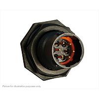 Eaton Souriau-Sunbank UTS7106P Receptacles 6P Straight Pin Plug Jam Nut Size 10