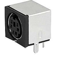 Schurter 4850.2610 Connectors DIN SOCKET 6 POLE PCB MOUNT