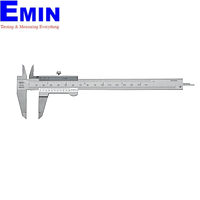 Mahr 4100400KAL Caliper With Analog Display (16FN, 0-150mm/0-6"; Mahr Factory certificate)