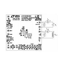 Analog Devices DC1310A Voltage Regulator - Switching Regulator LTC3612EUDC Demo Board - 3A, 4MHz, Monol