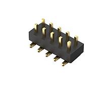 GCT (Global Connector Technology) BF030-06A-B0-0600-0277-0600-LB Board to Board & Mezzanine Connectors 6w, 2mm Pitch Pin Hdr, DIL, SMT, Vert, No Peg, GF, T+R+C