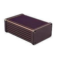 Hammond Manufacturing 1455K1202BK PC Board Alum w/Plastic Ends 4.72x3.07x1.7" Black