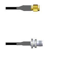 Amphenol Custom Cable Q-3E04M000D048i RF Cable Assemblies SMA-SP/TNC-SJB LMR19 48I