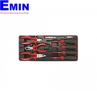 TOPTUL GAAT0810 8PCS - VDE Insulated Pliers & Screwdriver Set