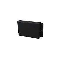Bud Industries CU-18427-B Utility Snap Utility Box Black (4.1 X 2.8 X 0.8 In)
