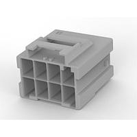 AMP Connectors - TE Connectivity 5-1971774-4 Wire Housings 2x4 cap housing lgr free hanging Key A