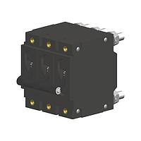 Carling Technologies CA3-B0-34-660-321-C Hydraulic-Magnetic 3-pole, Handle, 60 amp circuit breaker, Stud 1/4-20 terminals, UL 1077 Recognized CSA Accepted