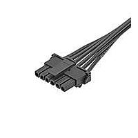 Molex 145132-0610 Discrete Wire Micro-Fit OTS Cbl ASSY 1m 6CKT Blk