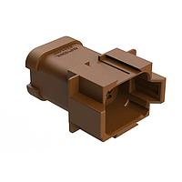 Amphenol SINE Systems AT04-08PD-MM01 Receptacle 8P REC END CAP SEAL KEY POSITION D