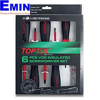 TOPTUL GAAE0612 Insulated Screwdriver Set