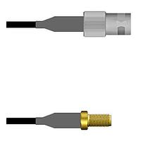 Amphenol Custom Cable Q-0902Z0008036i RF Cable Assemblies BNC-SJ/SMA-SJ RG58 36I