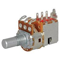 Alpha (Taiwan) RV16BF-10-15R1-B10K-LA Rotary Linear W/SW 10K