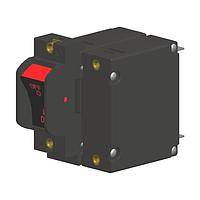 Carling Technologies AC2-B0-34-610-133-D Supplementary Protector / Motor Controller 10A 1P 50/60Hz Med Red Act, QC