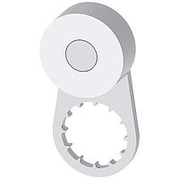 SIEMENS 3SE50000AA22 Roller Lever LEVER,ROLL CRANK,METAL,STEEL ROLL 19 MM