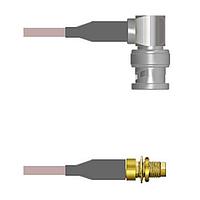 Amphenol Custom Cable Q-0F031000H012i RF Cable Assemblies BNC-RP/SMA-SJB G142 12I