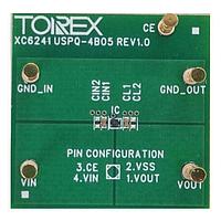 Torex Semiconductor XC6241A1819-EVB-01 Voltage Regulator - Switching Regulator 6Vmax, 150mA Voltage Regulator with Green Operation, 1.8Vout