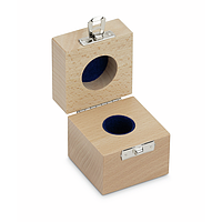 KERN 317-070-100 Wooden box for individual weights (Cylindrical/compact, 100 g)