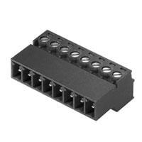 Weidmuller 1970100000 Plugs SCZ 3.81/10/180G SN BK BX