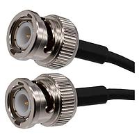 Johnson / Cinch Connectivity Solutions 415-0198-120 RF Cable Assemblies BNC Male to BNC Male RG174, 120