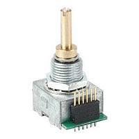 Same Sky (formerly CUI Devices) C14D16P-D1 Incremental 5V 20mA w/header II 16 Detent w/o switch