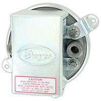 Dwyer 1920-20 Compact Low Differential Pressure Switch, 0.07-20 inH2O, UL/CE/CSA/FM (Differential, 20 inH₂O, NPT Female, 1/8 in)