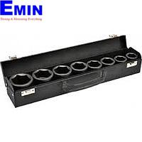 Yato YT-1115 Hexagonal impact socket set 3/4"-8pcs